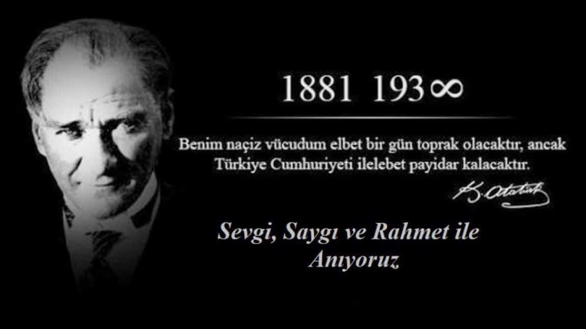 10 Kasım Atatürk´ü Anma Günü ve Atatürk Haftası Programı